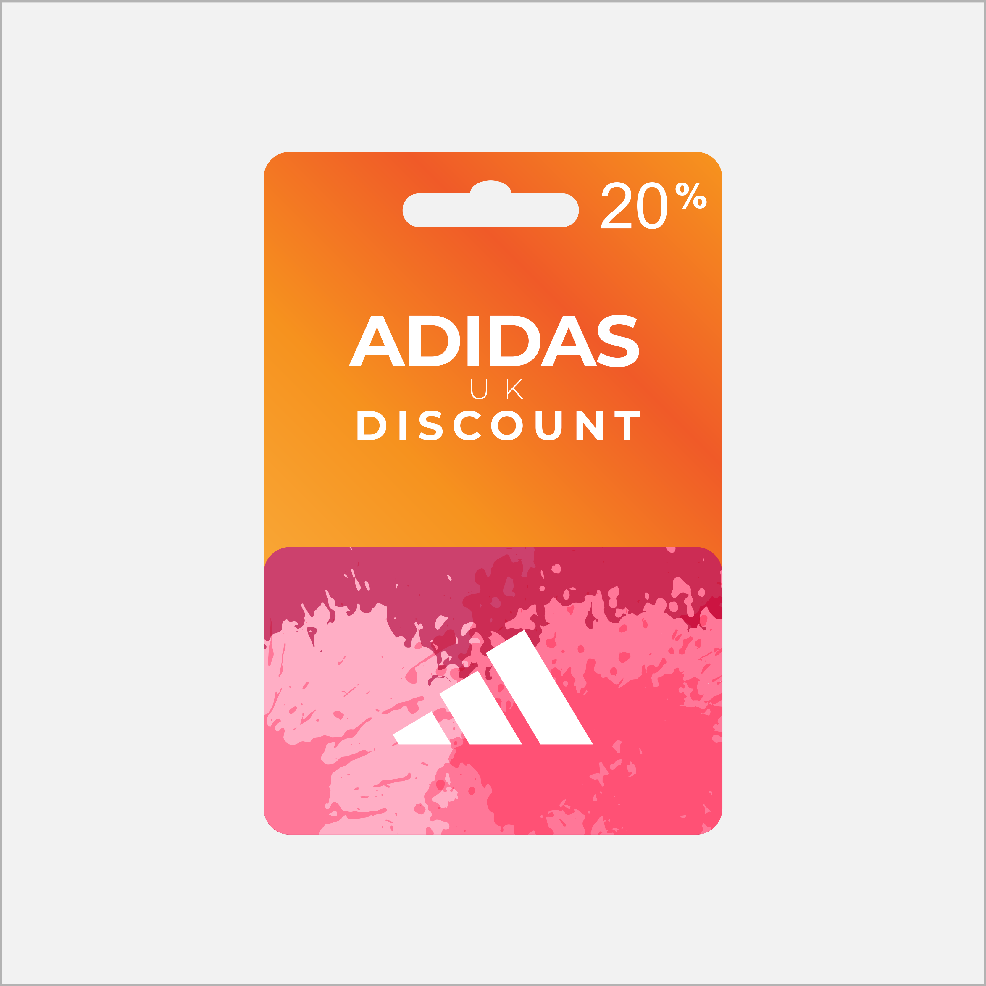 adidas discount code in store