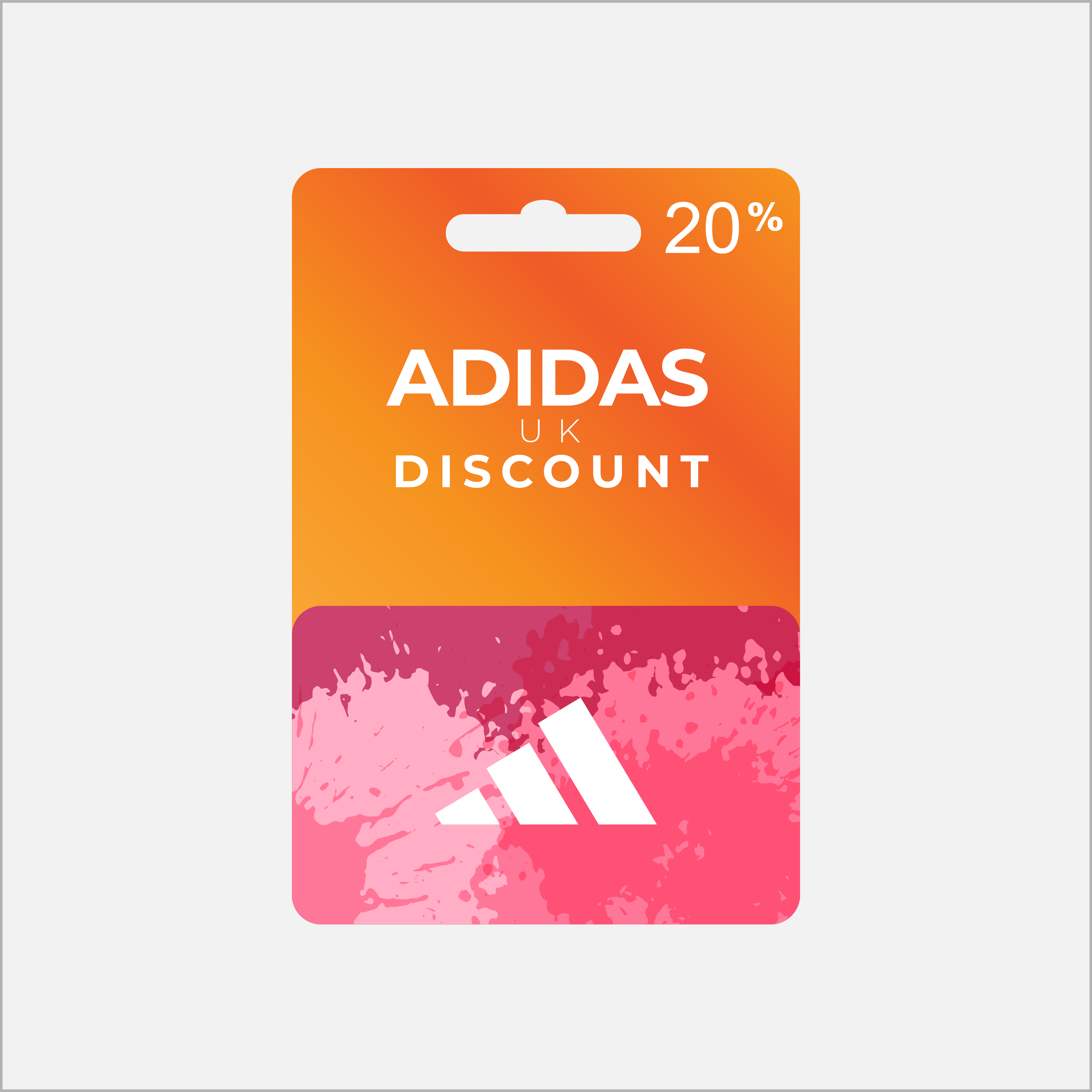 adidas 20 percent off code