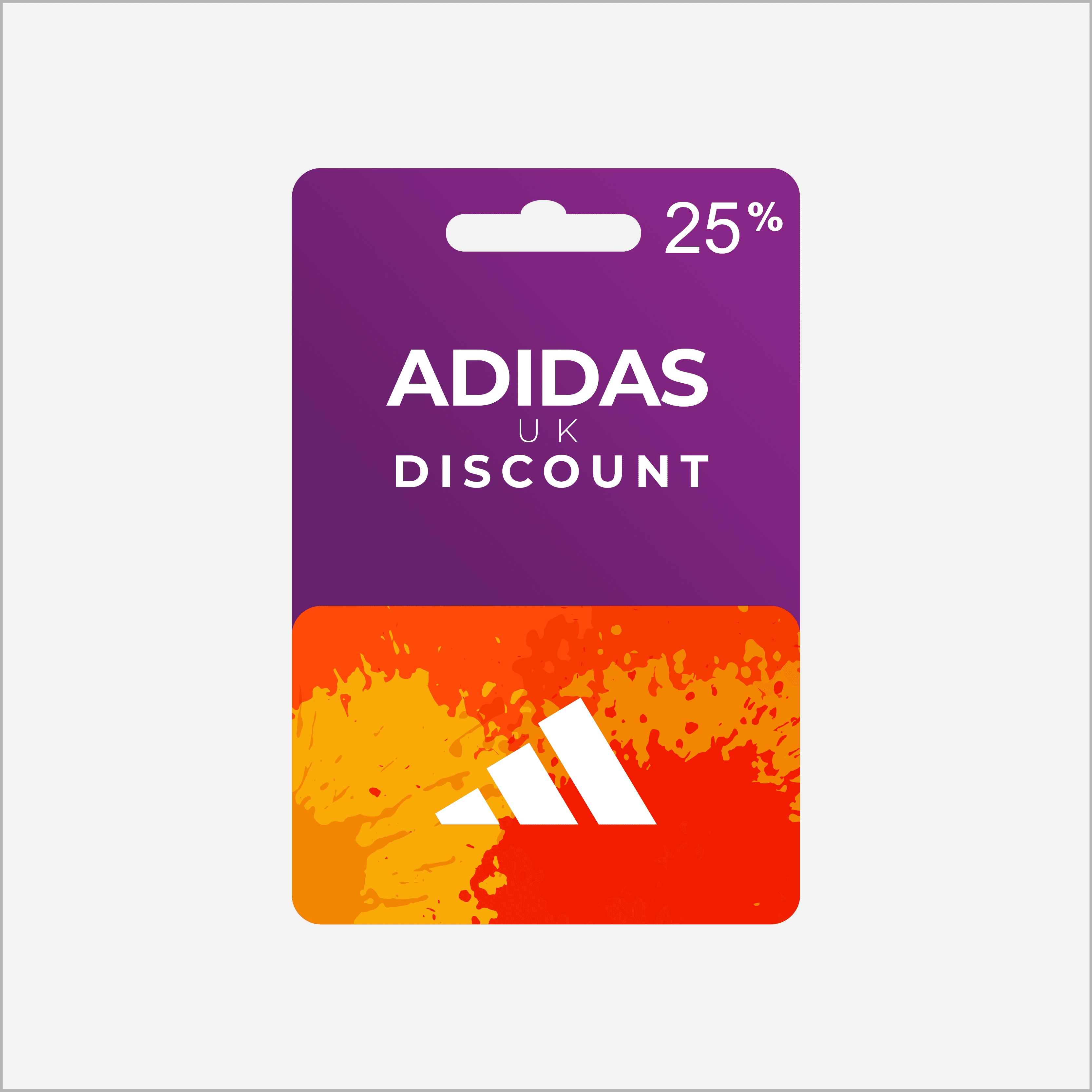 Adidas uk 25% discount code