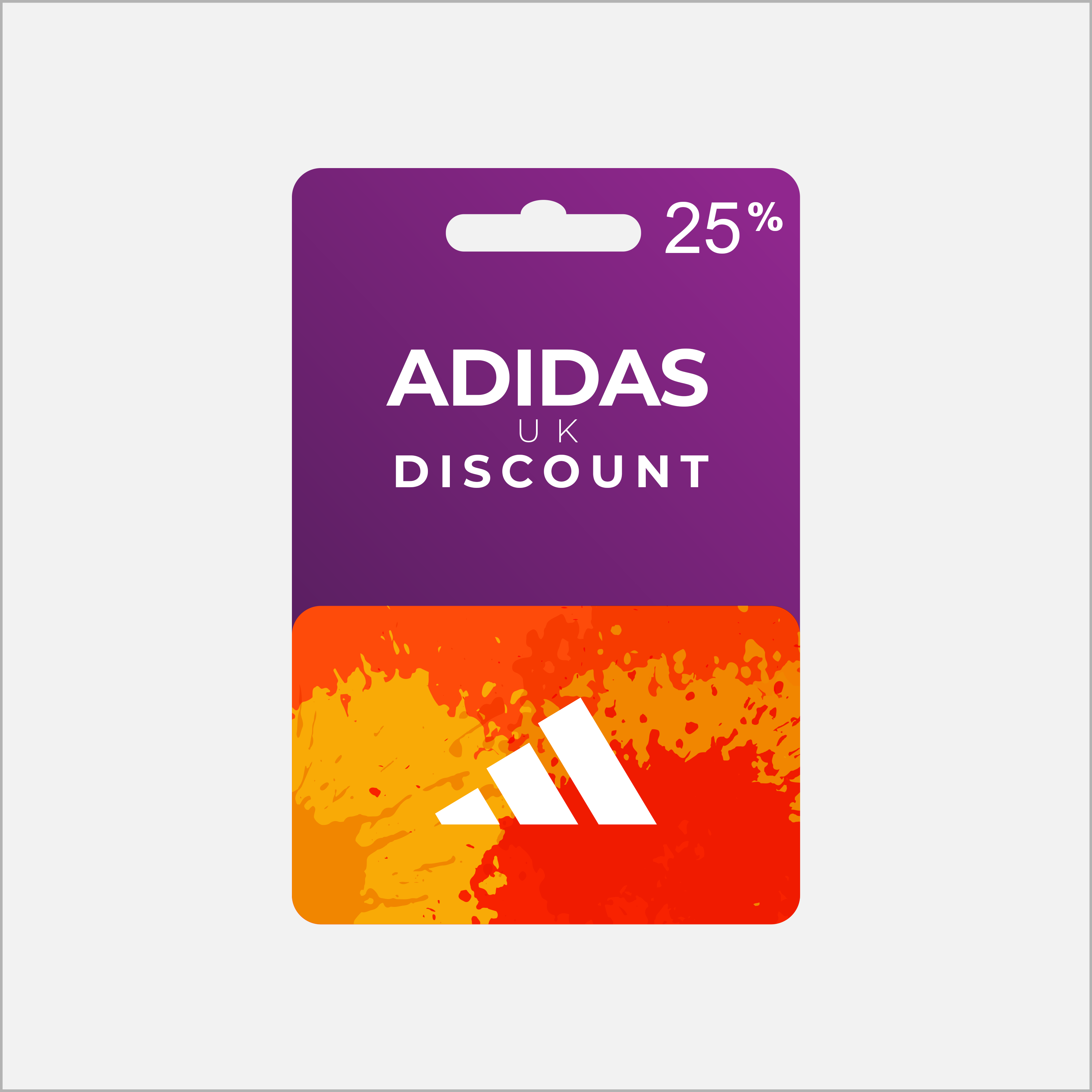 25% UK Adidas Discount Voucher Code